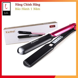 Máy Làm Tóc Đa Năng 3 In 1 Giá Rẻ Chính Hãng Kemei, Máy Uốn Tóc Mini An Toàn Phù Hợp Cho Tóc Yếu