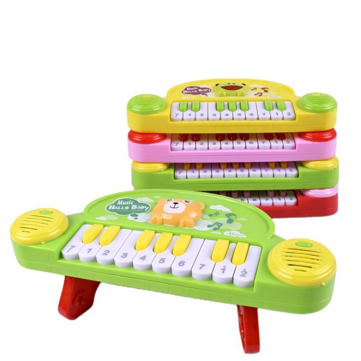 Đồ chơi đàn Piano mini cho bé có đèn và âm thanh kích thích não phát triển trí thông minh