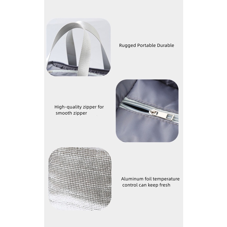 Túi Giữ Nhiệt Đựng Thức Ăn Tiện Lợi