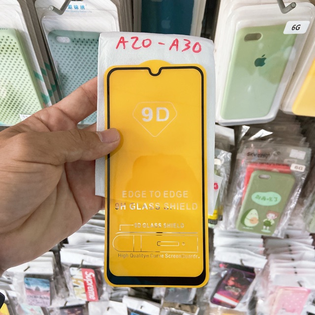 Kính cường lực full màn hình Samsung A10/ A20/A30/A10S/A20S/A30S/A50/A50S/A21S/A12/A32 4G/A52 5G/A52S 5G/A03S