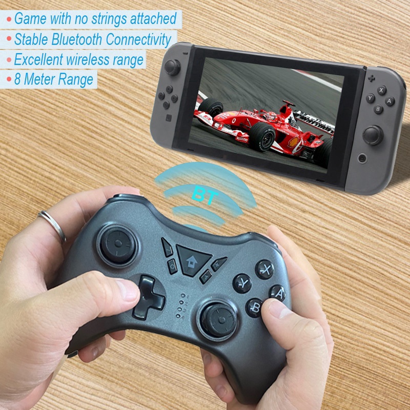 Tay cầm chơi game điện thoại - PC - Laptop - Nintendo switch trang bị DualSock 4.0 kết nối bluetooth