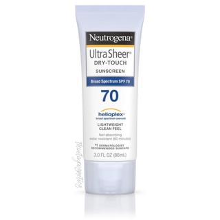 Kem chống nắng bảo vệ da toàn thân Neutrogena Ultra Sheer SPF 70 (88ml)