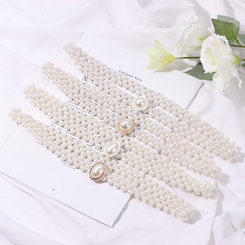 Thắt Lưng Co Giãn Có Khóa Cài Trang Trí Đầm Thời Trang Dành Cho Bạn Nữ