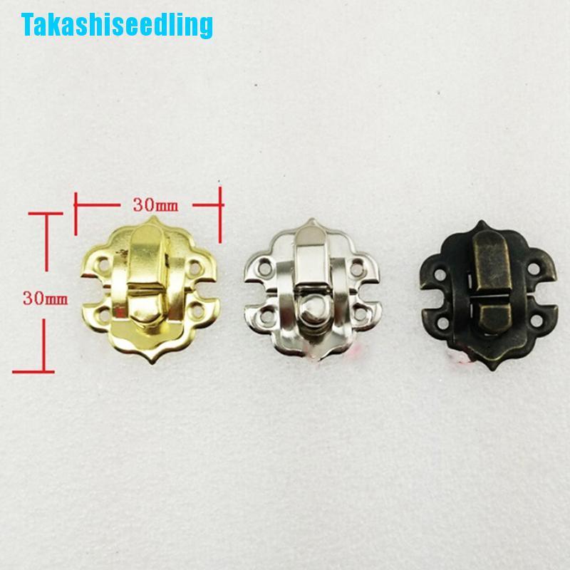 Bộ 12 Khóa Hộp Trang Sức Bằng Gỗ Phong Cách Vintage