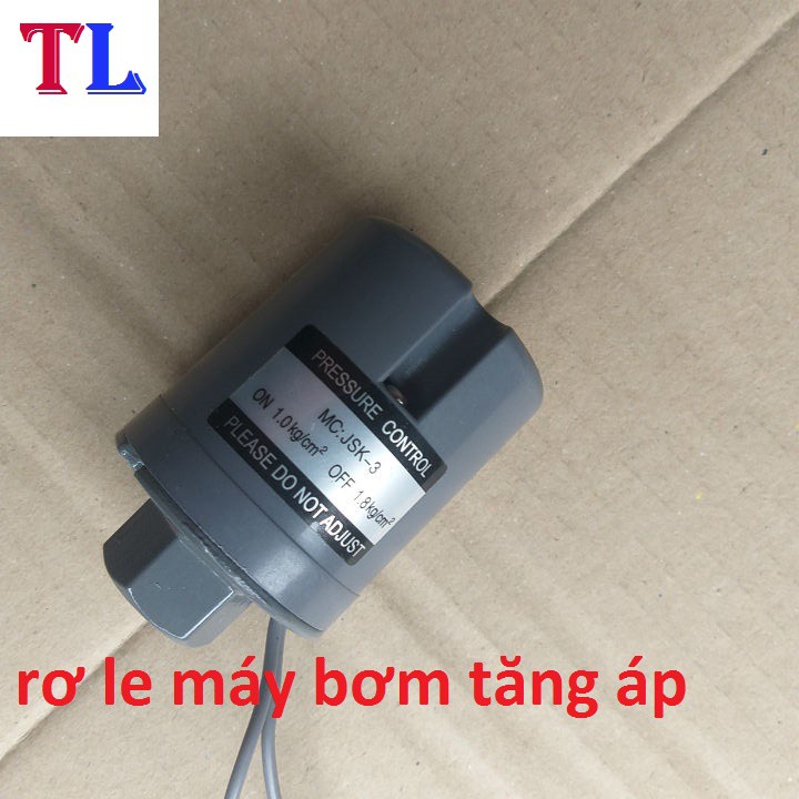 rơ le máy bơm nước - rơ le máy bơm tăng áp - ren 12mm - 14mm