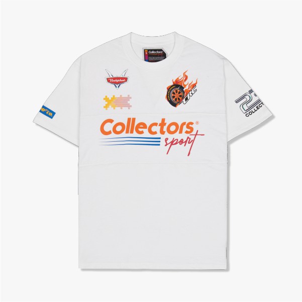 Áo thun trắng Collectors Racing City "Team Logo"