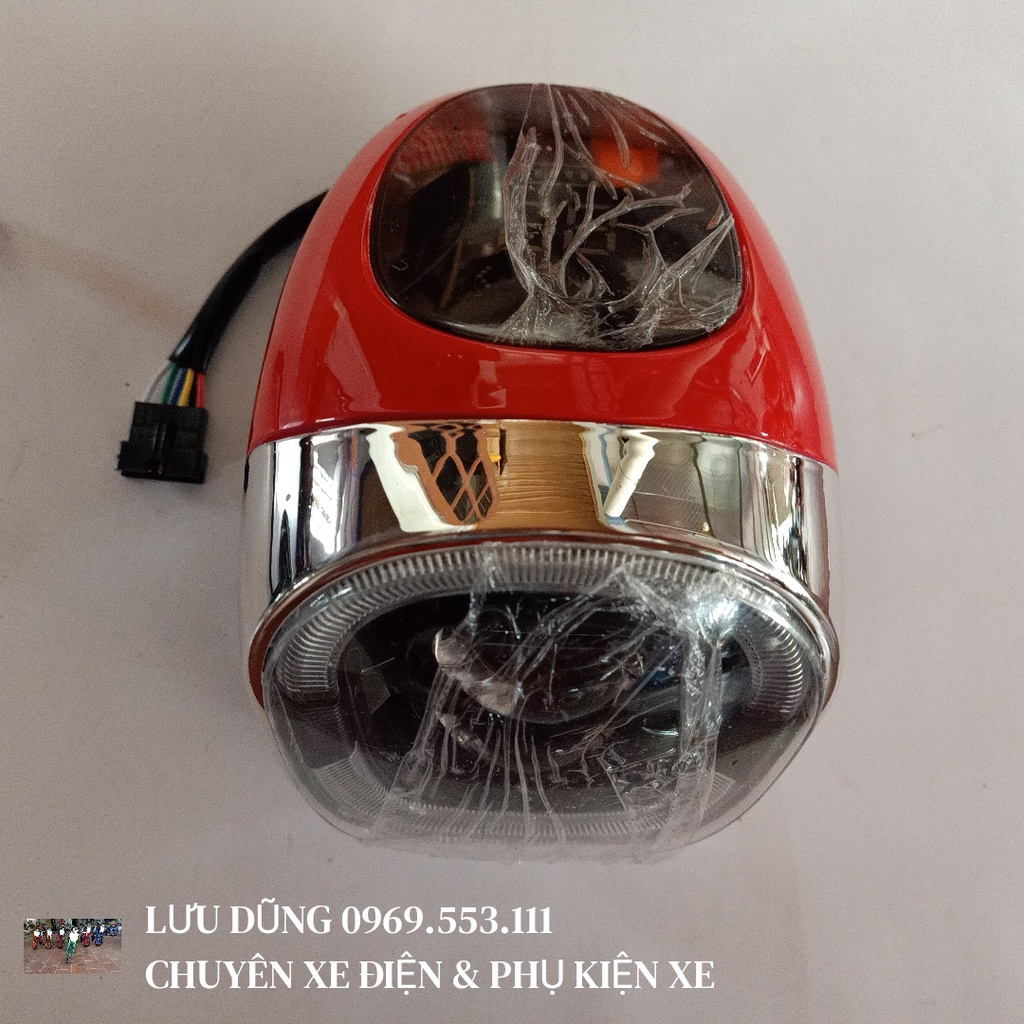 Đầu đèn 48v 3 trong 1 loại đẹp cho xe điện