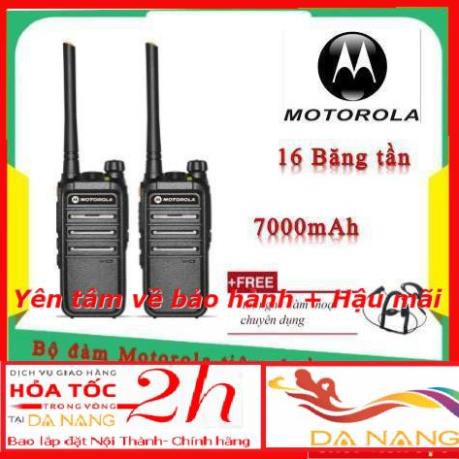 --sale000 **TRỢ GIÁ 2021** Bộ đàm Motorola R9 tặng kèm tai nghe chuyên dụng