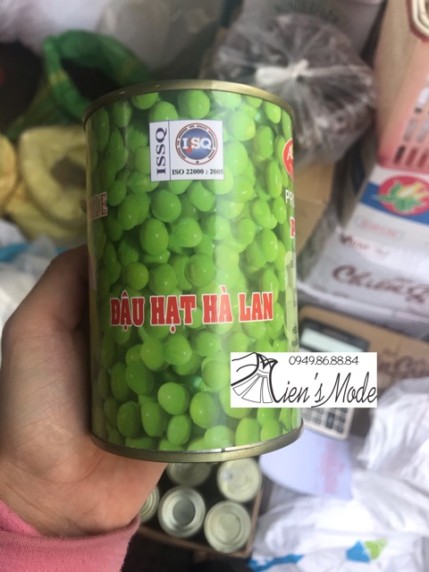 Lon đậu Hà Lan Asean 400gr