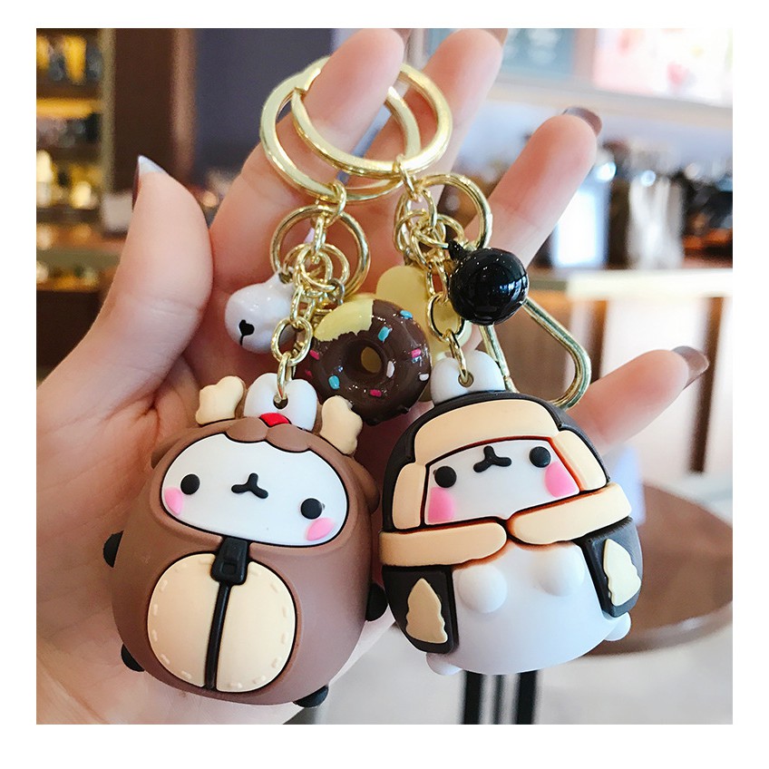 Móc khóa Molang cute