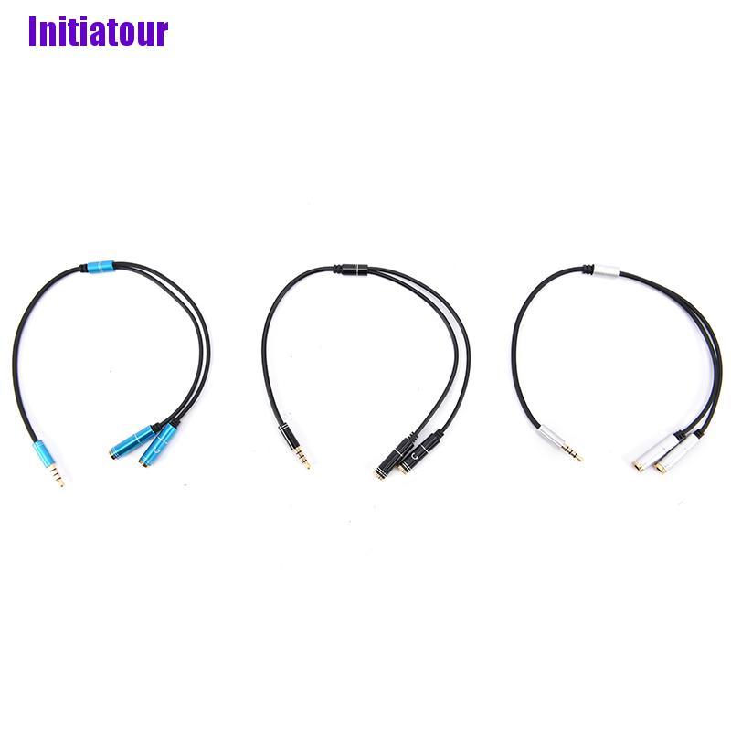Cáp Chia Âm Thanh Jack 3.5mm Kèm Mic | BigBuy360 - bigbuy360.vn