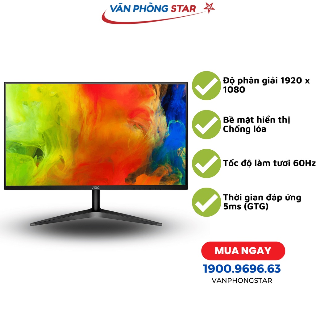 Màn hình AOC 22B1HS/74 chính hãng