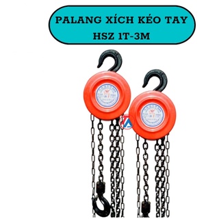 PA LĂNG XÍCH KÉO TAY HSZ 1 TẤN 3 MÉT