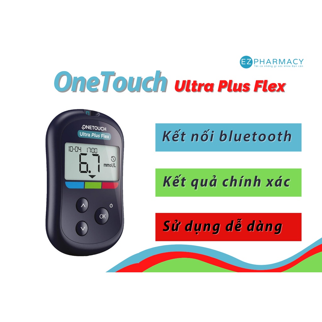 Máy đo đường huyết OneTouch Ultra Plus Flex MG - Mỹ