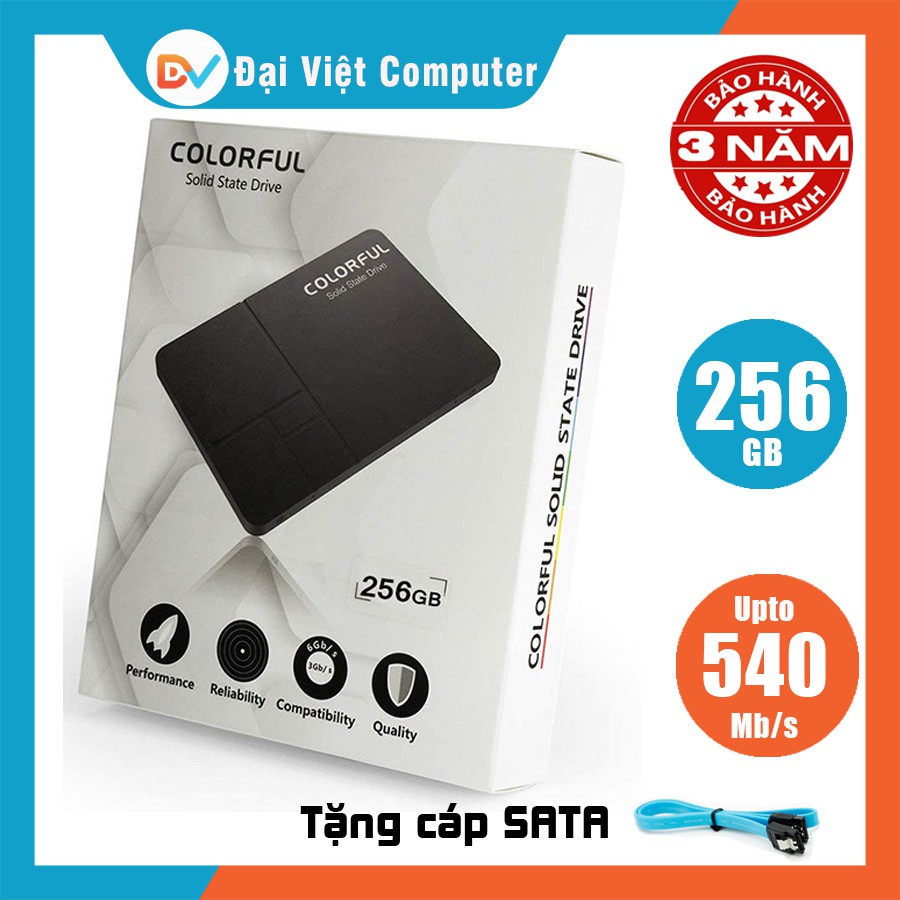 Ổ cứng SSD colorful 480GB 256GB 160GB 128GB SATA III 2.5 inch | BigBuy360 - bigbuy360.vn