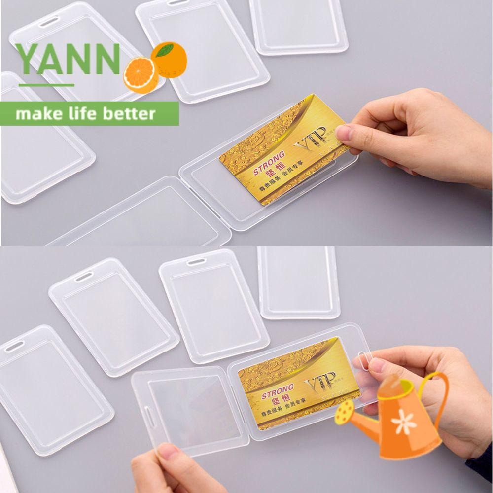 Hộp đựng thẻ bằng nhựa trong suốt hai mặt chống trộm sử dụng an toàn