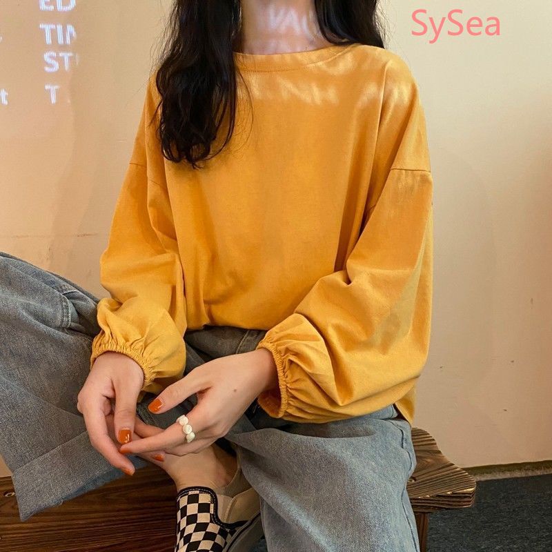 Áo thun tay phồng dáng rộng thời trang cá tính trẻ trung