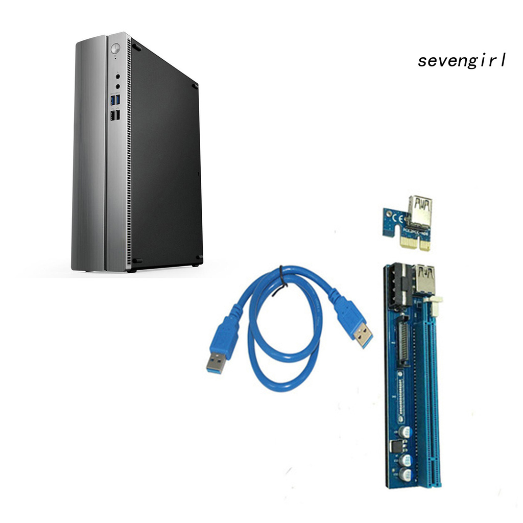 Cáp Chuyển Đổi Sev-Pe503 6pin / 4pin Sata 1x Sang 16x