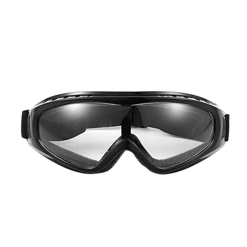 VN XINYI Airsoft Goggles  Paintball Clear Glasses Wind Dustcycle, Black