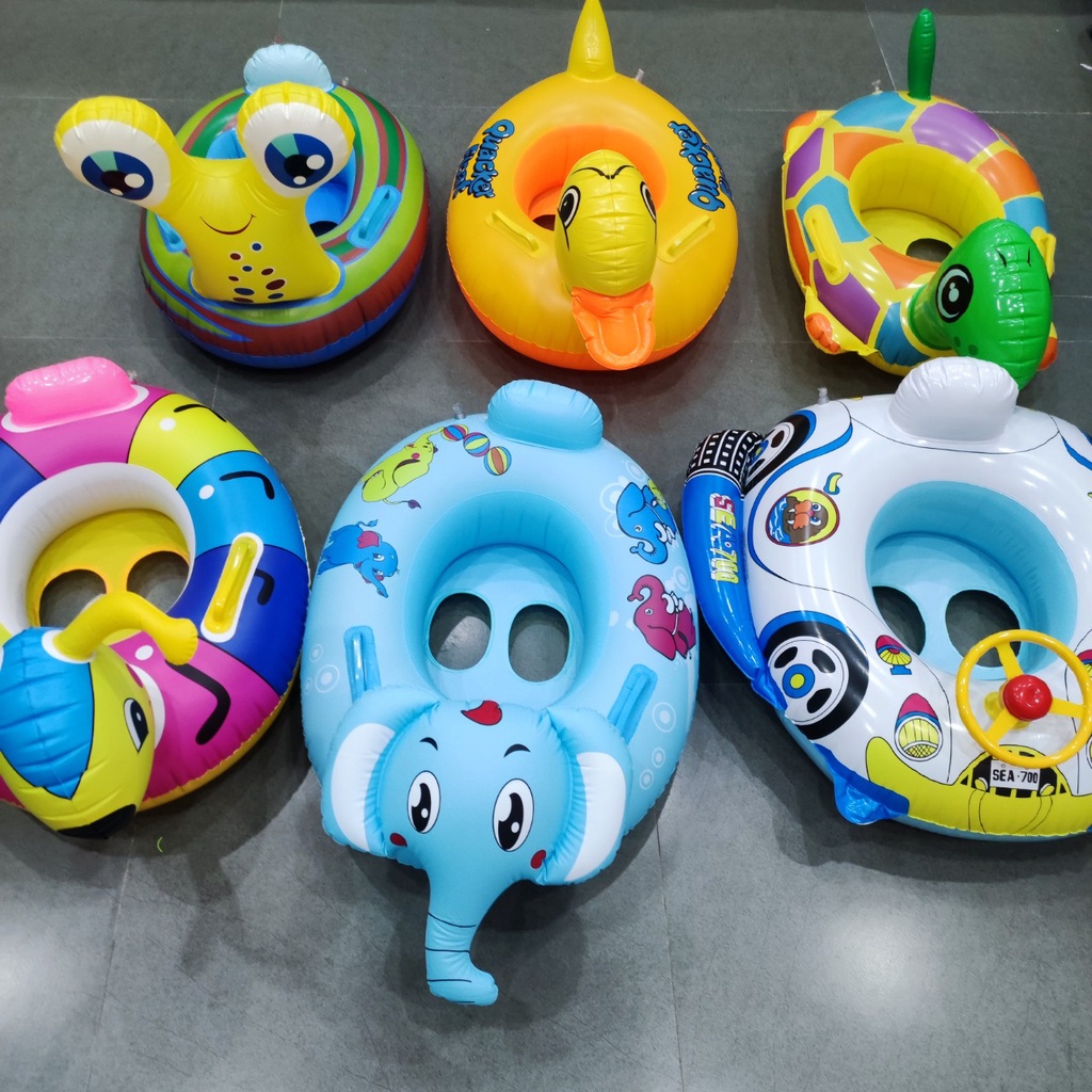 Phao Bơi Hình Thú Cho bé // Phao chống lật an toàn cho bé