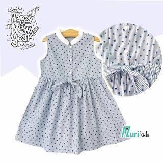 Đầm sơ mi bé gái 15-38kg