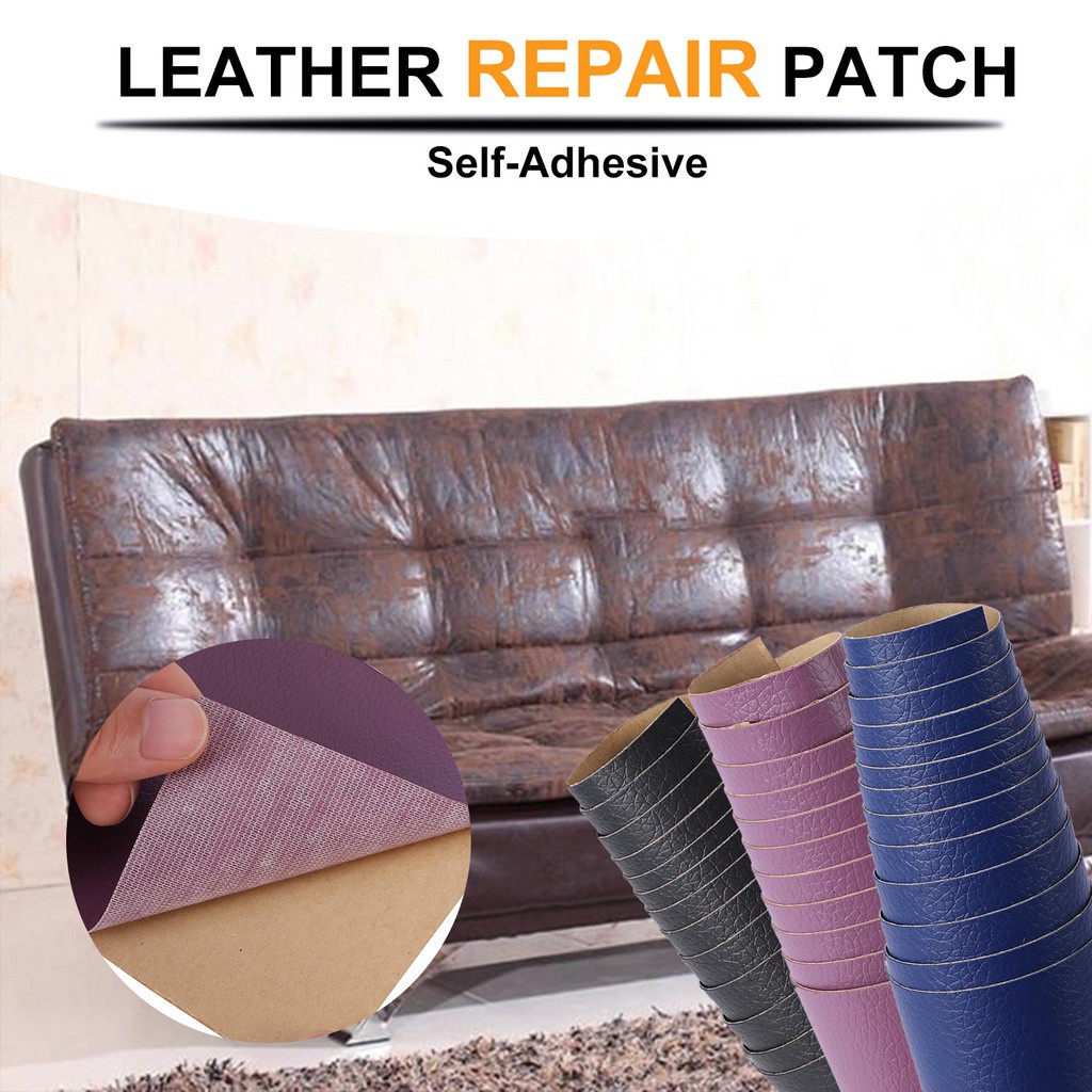 CVMAX🌟 Driver Seats Leather Repair Tape Furniture Repairing Patch Couches Repair Stickers Bags Stick-on Sofas Home & Living Self-Adhesive/Multicolor