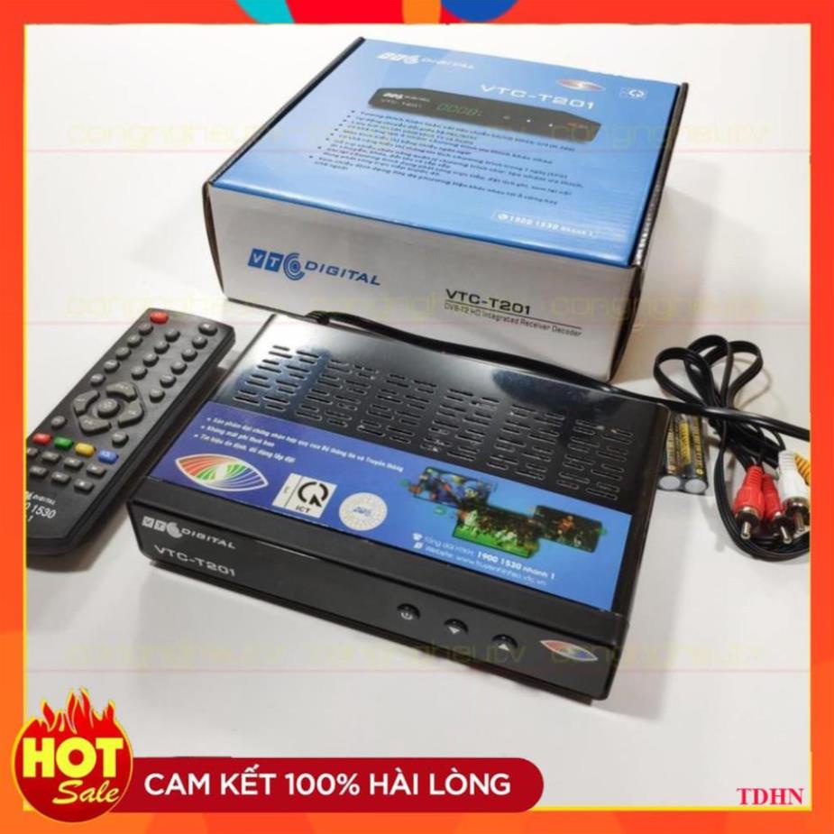 [Hãng] Đầu thu kĩ thuật số mặt đất DVB T2 VTC T201 - BH 12 tháng