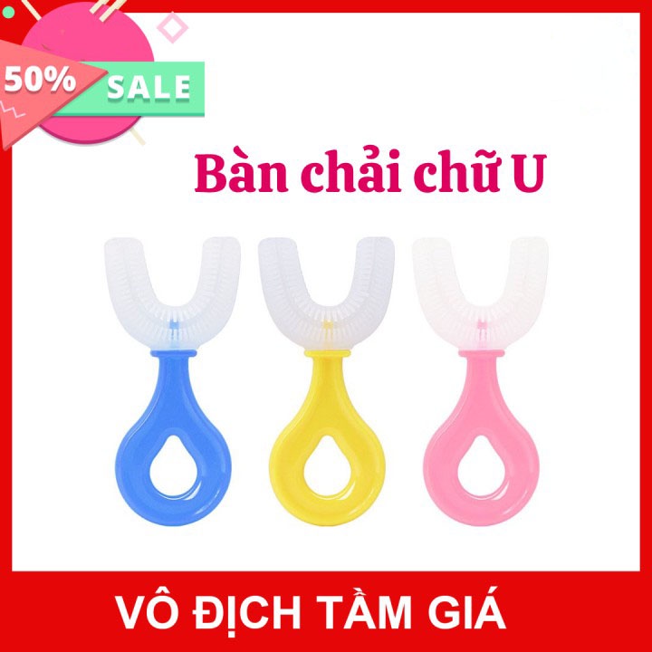 Bàn chải chữ U đánh răng thông minh cho bé