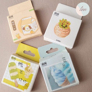 Sticker hộp 50 cái nhiều chủ đề khác nhau