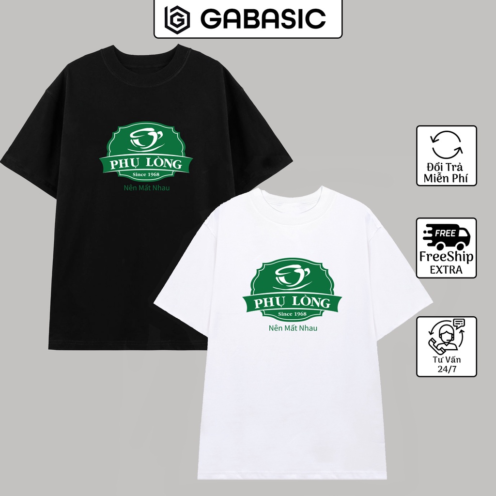 Áo Thun Nam Nữ Phụ Lòng Nên Mất Nhau, Áo Phông Unisex Cotton 2 Chiều MÀU ĐEN TRẮNG  Mặc Phong Cách Trẻ Trung Năng Động