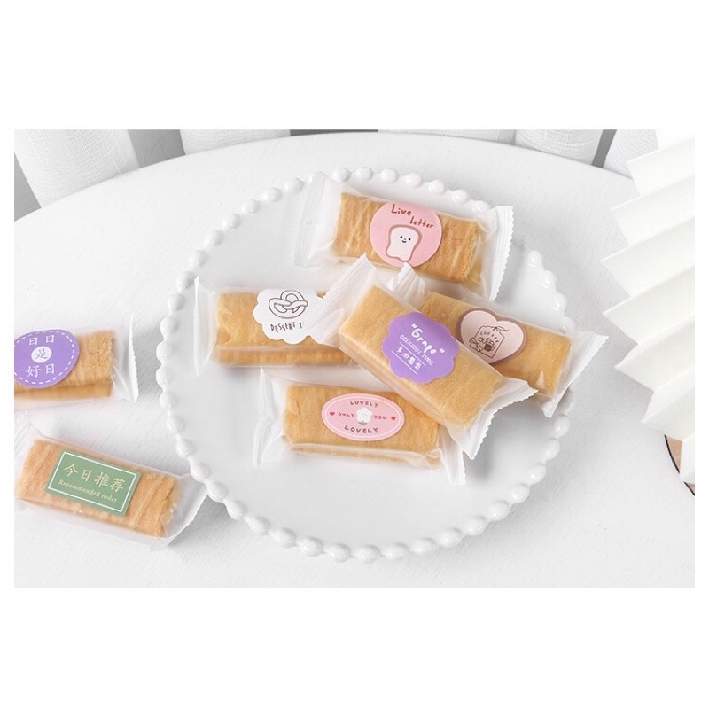 Túi 40 miếng dán niêm phong, dán bánh