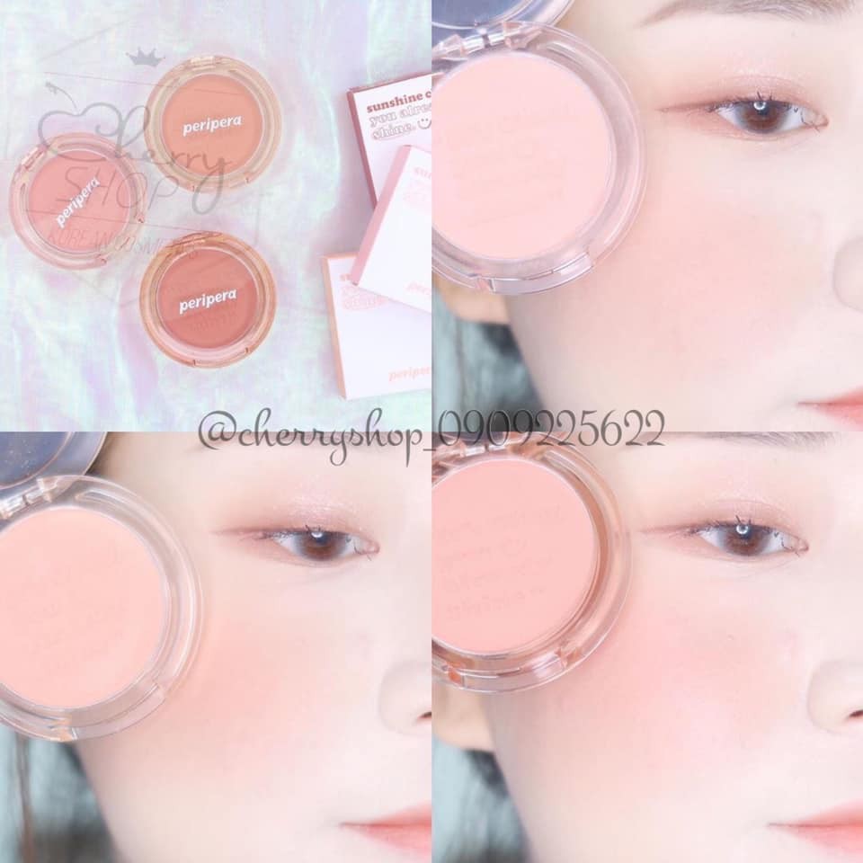 Phấn má hồng Peripera Pure Blushed Sunshine Cheek