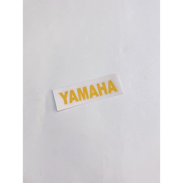 Tem phản quang chữ Yamaha 6.5x1.5cm, dán trang trí xe máy tem chống nước