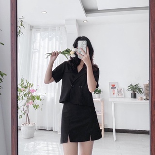 chân váy xẻ vạt ( hết áo)