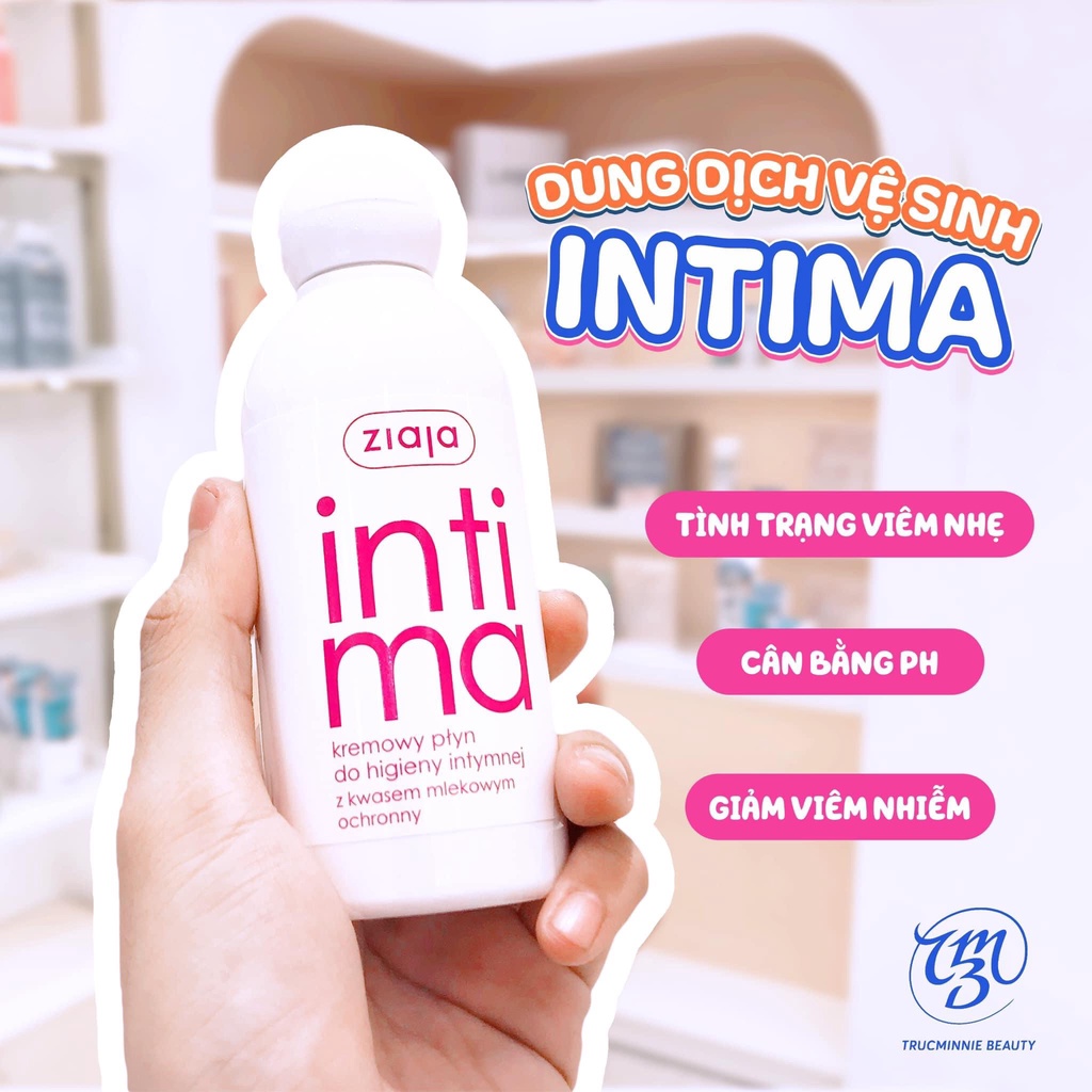 Dung dịch vệ sinh phụ nữ Intima ZIAJA Ba Lan size 200ml