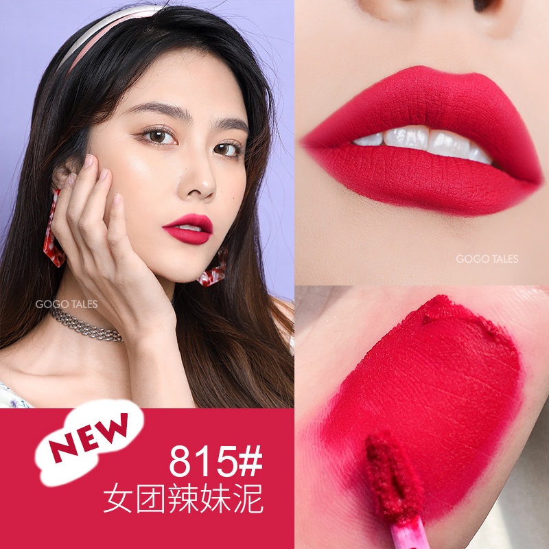 [GOGO TALES]Son Kem Lì Mịn Môi GOGOTALES Pink Nơ Khắc Nổi Siêu Xinh 16 màu sắc | BigBuy360 - bigbuy360.vn