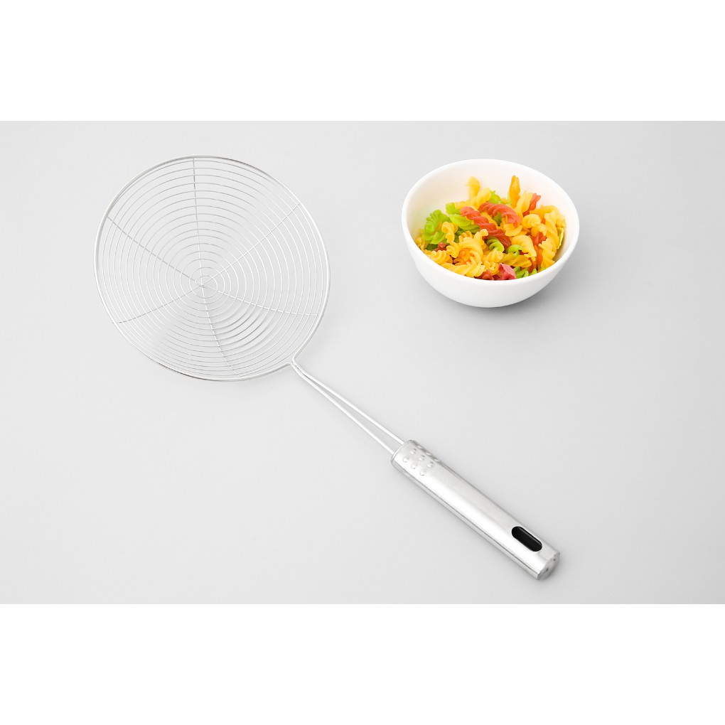 vợt lẩu vòng cán inox