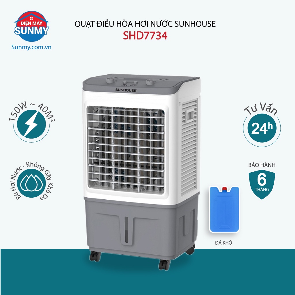 Quạt điều hòa Sunhouse SHD7734