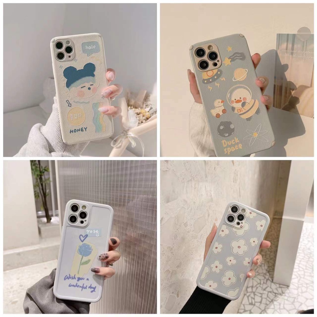 Ốp điện thoại họa tiết hoạt hình cho tất cả model iPhone