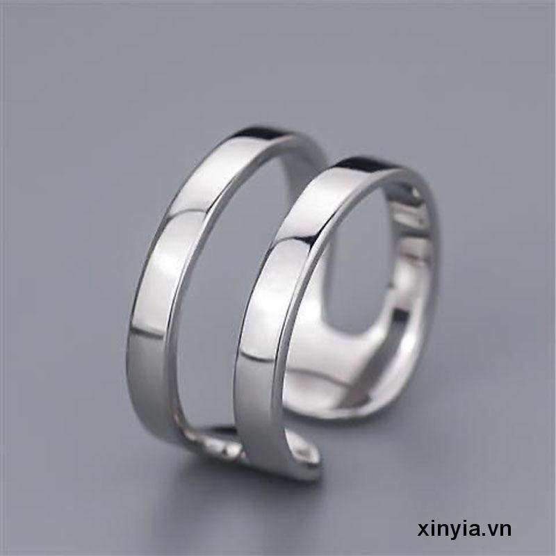 3 Nhẫn có thể điều chỉnh phong cách Hàn Quốc thời trang Hàn Quốc unisex