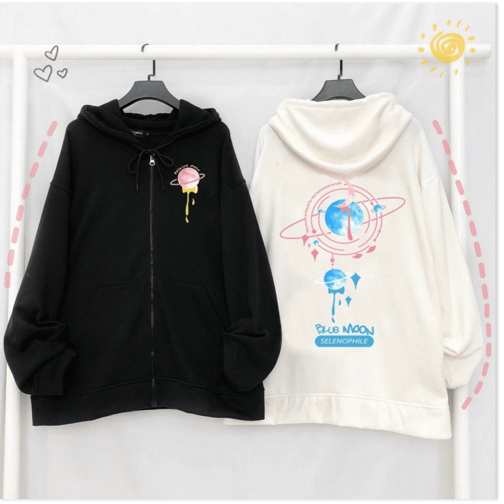 Áo hoodie nư thời trang phong cách hàn thời trang giới trẻ
