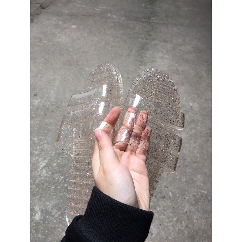 Dép nhựa trong đi trong nhà cho nữ