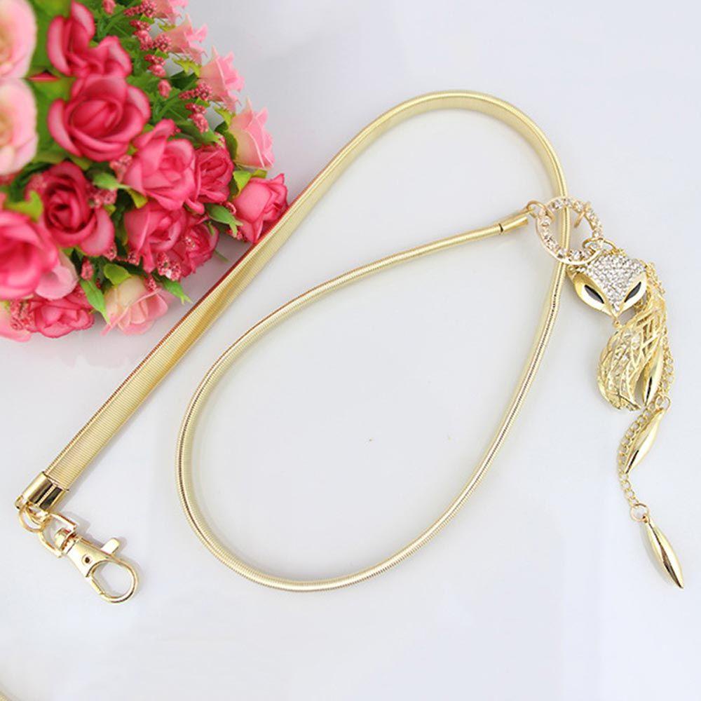 JARRED Thắt Lưng Dây Mỏng Phối Tua Rua Thời Trang Cho Nữ