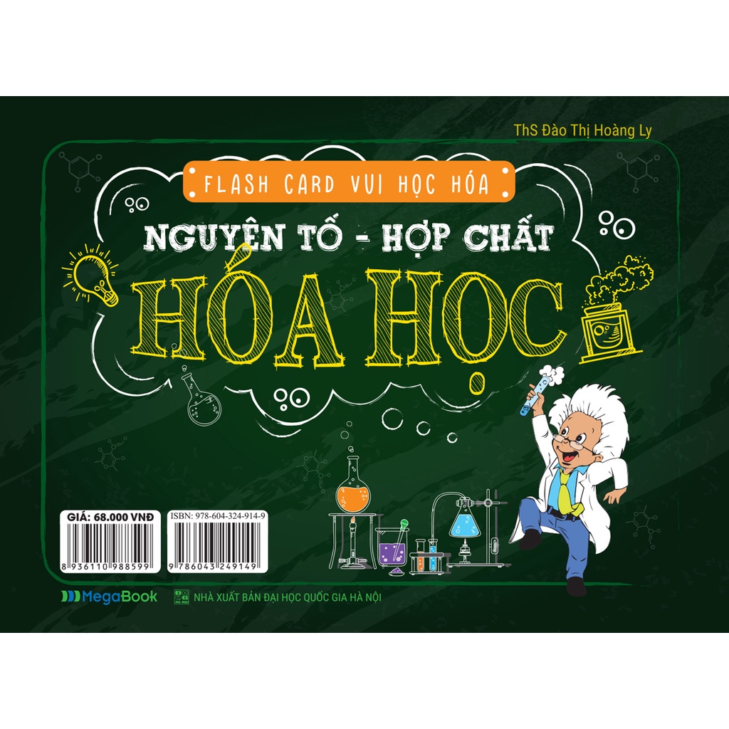 Sách - Flashcard Vui Học Hóa: Nguyên Tố - Hợp Chất Hóa Học