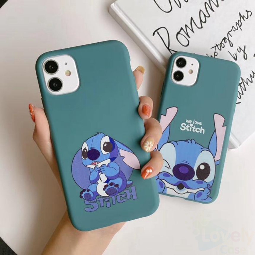 Ốp Lưng Tpu Họa Tiết Hoạt Hình Stitch Dễ Thương Cho Iphone Se 2020 11 Pro Xs Max Xr X 8 7 6 6s Plus