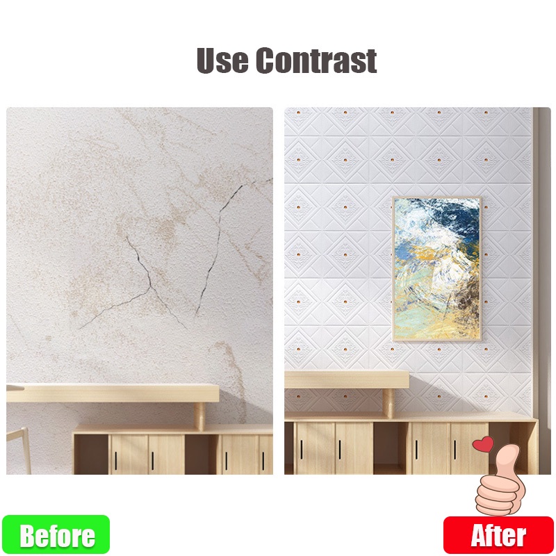 Giấy Dán Tường Trần Nhà Tự Dính Họa Tiết 3D Trang Trí Phòng Khách/Phòng Ngủ