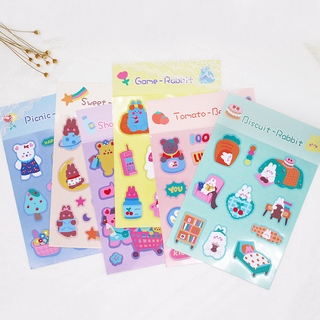 Suuuny 1 Sticker Miếng Dán Trang Trí Nhật Ký