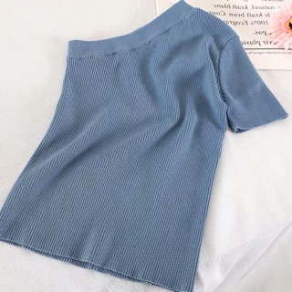 ÁO LEN LỆCH VAI HÀNG ĐEP(kèm ảnh thật)