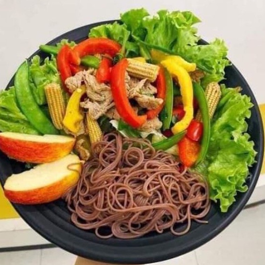 Bún Gạo Lứt Ăn Kiêng,Giảm Cân, Thực Dưỡng Gạo Lứt Đỏ ANKANFOOD