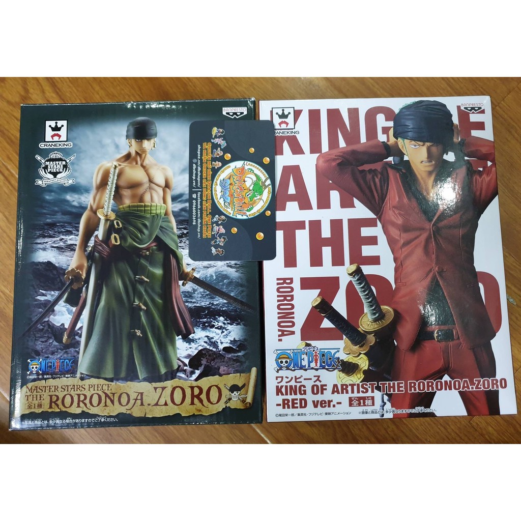Mô hình Onepiece - Zoro MSP, Zoro KOA chính hãng Banpresto